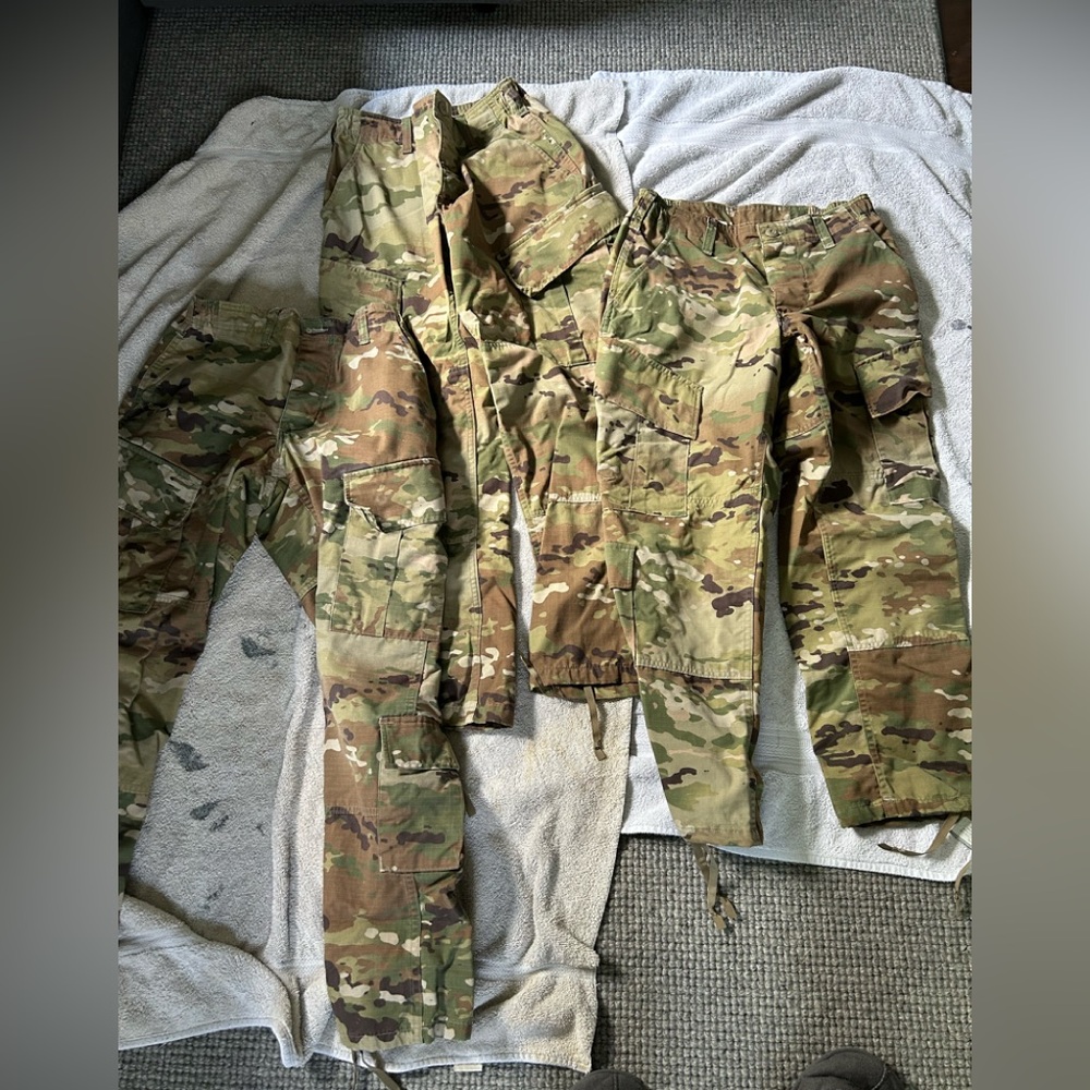 Lot of 3 Army Combat Pants